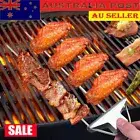 3 Way Grill Skewers Shrimp Skewers Stainless Steel Grilling Sticks Bbq Kebab FT