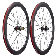 [EU Direct] CSC 700C Carbon Bicycle Wheelset Disc Brake 6 Bolt Center Lock Hub 38/50mm Clincher Tubular Tubeless Cyclocr