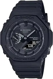 [G-Shock] Casio GA-B2100-1A1 Tough Solar GA-B2100-1A1 Wristwatch, Bluetooth Included, Matte Black, Mobile Link, Analog Digital, Carbon Core Guard Structure, Black, Equipped with Bluetooth