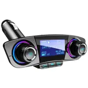 Bluetooth Wireless Car FM Transmitter MP3 Player Dual USB Charger LED Screen FM