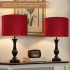 Oval Lamp Shade Cloth Lampshade E27 E14 Universal Use Modern Lamp Cover