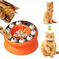 在飛比找蝦皮購物優惠-寵物用品 新款 旋轉漏食餵食 貓碗益智 貓玩具 寵物玩具