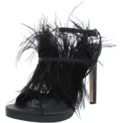 Sam Edelman Womens Jacinta Buckle Feather Ankle Strap Heels Shoes BHFO 0185