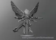 Hive Lord Xenomorph Alien Monster Manual 28mm Scale DND D&D Miniature SB