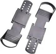 Hellery 2 Pieces Rowing Machine Pedals Elliptical Machine Pedals for Home Exercise