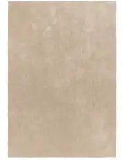 [Miss Amara] Chiara Neutral Beige Shag Rug in Beige