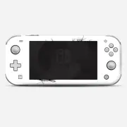 Skins Decals wrap for Nintendo Switch Lite - Roses in Skull