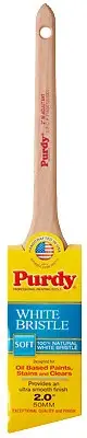 Angular Sash & Trim Brush, China White, 2-In. 144024420