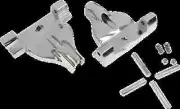 DS Chrome Passenger Floorboard Mount Kit for Softail Slim 107 18-21