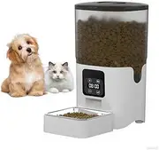 AraSyleon 6L Smart WiFi Pet Feeder - Automatic Cat & Dog Food Dispenser with App Control (APP Version)