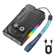 SEEKNITE EV15S 1000LM EDC Keychain Flashlight With 365nm UV Light Colored Sidelight Type-C Charging Super Bright Mini LE