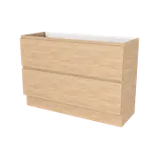 New England Joinery 1200mm Majesty Floor Standing Vanity - Cabinet Only
