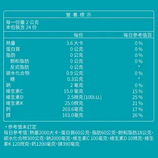 大研生醫 綜合鈣+D3 粉包 24包/盒 完美鈣鎂比例2:1 檸檬酸鈣 海藻鈣 維生素D 維生素K 公司貨 【立赫藥局