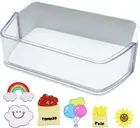 Right Door Shelf Basket Bin Compatible with SAMSUNG RF260BEAEBC/AA-02 RF263BEAES