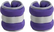 Ronyme 2Pcs Adjustable Arm And Leg Weights for Men Women for Running And Aerobics