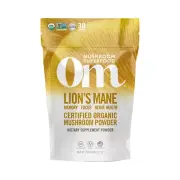 Mushroom Superfood Powder Lion's Mane 60 Grams By Om Mushrooms