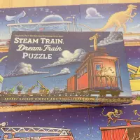 在飛比找蝦皮購物優惠-兒童拼圖 火車拼圖steam train dream tra