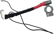 CV6Z-14300-A Positive Battery Cables Connector Wire,Compatible with 2013-2019 Ford Escape/2012-2018 Ford Focus Accessories,Replaces CV6Z-14300-A CV6Z14300A Includes Car Battery Terminal Clamp End