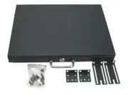 Server Cabinet Network Case 19" Rack Mount Locking Lockable Deep Drawer Key 1U