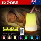 Dimmable LED Bedside Lamp Touch Control Table Lamp Night Light USB Rechargeable