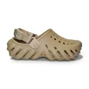 Juniors Crocs Echo Clog K 208190 260 Brown Slip on sealed toe UK 5