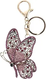 [COLLBATH] Butterfly Keychain Wallet for Butterflies Keyring Bag Keychain Purses for Cute Keychain Bag Pendant Metallic Wallet Purse for Back Purse Bag Chains Alloy