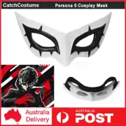 Anime Persona 5 Joker Protagonist Amamiya Ren Cosplay Mask Helmet Role Play Prop