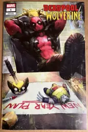 Deadpool Wolverine #1 (2025) Ivan Tao Variant Bry's Comics NM 638 / 1500