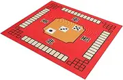 PHENOFICE Mahjong Board Games Mat Square Mahjong Cloth Gaming Tabletop Cover Mahjong Table Mat Thickened Cushion