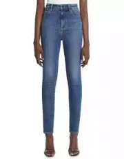 BNWT SASS & BIDE "High Slims" High Rise Jeans In Washed Indigo - Size 32 - $280