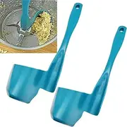 [XhWser] 2 Pack Rotating Spatula Replacement for Thermomix TM6/TM5/TM31, Removing, Scooping & Portioning Food Processor Kitchen Tool