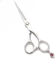 Red Diamond Hairdresser'S Scissors Cutting Shears Regular Scissors Professional Hair Scissor,Hong C 6y