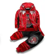 Children's Spider-man 3-piece Boys' Casual Set k Black L