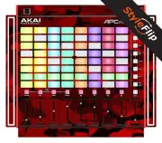 Akai APC Mini MK2 Skin | Camo Red | Protective Decal | StyleFlip Skins