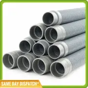 BARACUDA AQUASPHERE HOSE 10 X 1M HOSES - ZODIAC / BARRACUDA POOL CLEANER - GREY