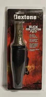 *Flextone Buck Collector Plus -Tru-Touch Button Deer Call 2 Tone Doe Or Fawn