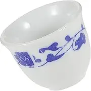 WHAMVOX High- Ceramic Chinese Tea Cup Mini Vintage Teacup Small Tea Cup for Home Decorative Tea Cup for Rituals