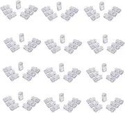 Cat6 RJ45 Ethernet Connectors,UTP Networking Cable Crimp End for 24-26AWG Networking Wire Passthrough Ethernet Connector