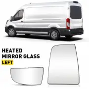 2PCS Set CK4Z17K707A CK4Z17K707B Mirror Glass Upper&Lower Left for Ford Transit