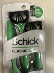 Schick Class Sensitive 3 Blade 3 Count Disposable Mens Razor Shavers