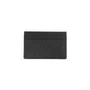 [Gucci] Gucci-Black Imprint Calfskin Credit Card Case-Uomo OS OS