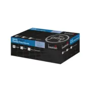 Bastion Nitrile Soft Black Powder Free Micro Textured Gloves