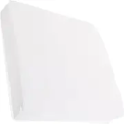 Mipcase 100 Sheets Pad Paper Cage Cushions Paper Bird Cage Urine Pads Bird Cages Pet House Paper Liners Shredded Paper for Birds Disposable Paper Round Cushion Mat Birdcage White