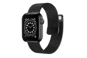 [Gadget & Gear Australia] Magnetic Milanese WristBand for Apple Watch iWatch Series SE 42mm & 44mm Wrist Band (Black)