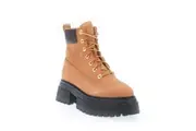 Timberland Womens/Ladies Sky Leather Lace Up Boots (Wheat) - UTGT3101