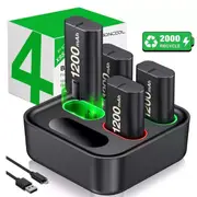 For Xbox One Series S X Controller Rechargeable Battery Pack + Charging Dock