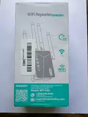 Hyzom Wifi Repeater 4 300Mbps 2.4G Model RPT 002 Wireless Internet Booster
