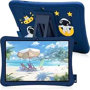 WeTapper Kids Tablet 7'' Android Tablet for Kids 2+32GB ROM with Parental Control 1024x600 IPS Touch Screen Toddler Tablet Dual Camera WiFi 5.0 Children Tablet with Kid-Proof Case (Blue)