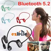 Bluetooth Bone Conduction Headphones Wireless Waterproof Headset Sport Earphones