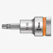 Wera 003833 1/2" Drive Zyklop Torx Bit Socket with Holding Function T30